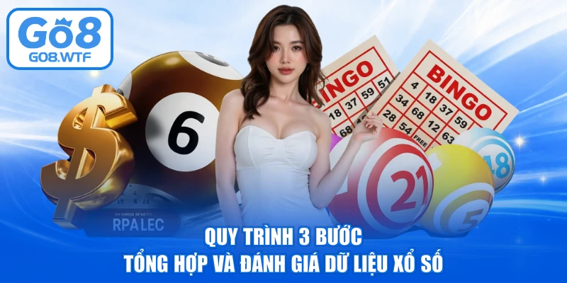 Quy trình 3 bước tổng hợp và đánh giá dữ liệu xổ số
